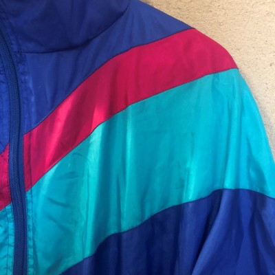 Veste de survêtement Vintage bleu T XL L