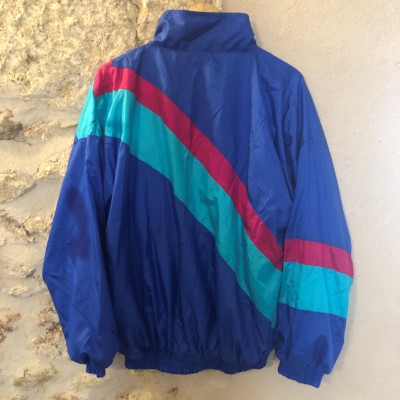 Veste de survêtement Vintage bleu T XL L