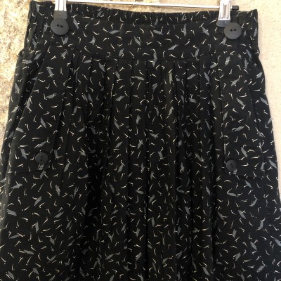 Jupe Vintage longueur midi T 36 38 40 42