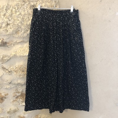 Jupe Vintage longueur midi T 36 38 40 42