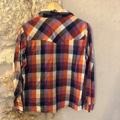 Chemise à carreaux 36 38 S M