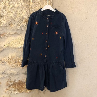 Robe tunique jean T 8 ans