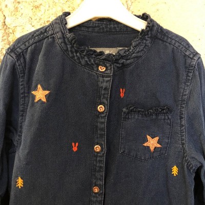 Robe tunique jean T 8 ans