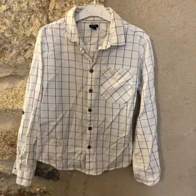 Chemise à carreaux T 10 ans