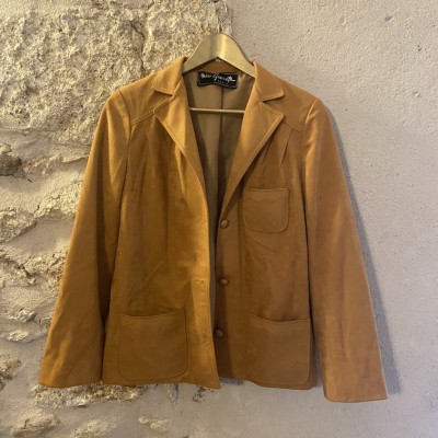 Veste jaune moutarde Vintage M