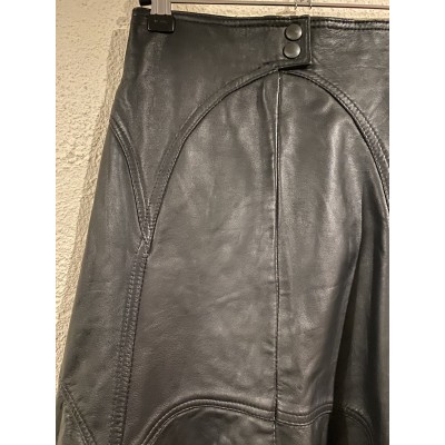 Jupe en cuir vintage 34/36