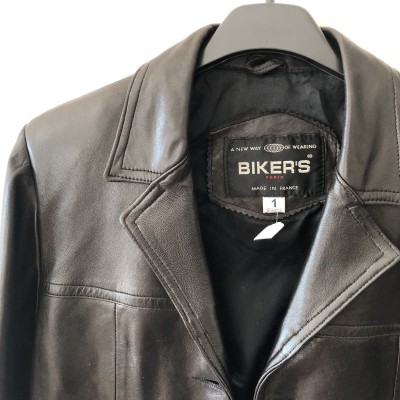 Veste cuir noir Biker's 36 S