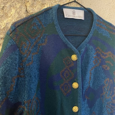 Gilet vintage imprimé M 38