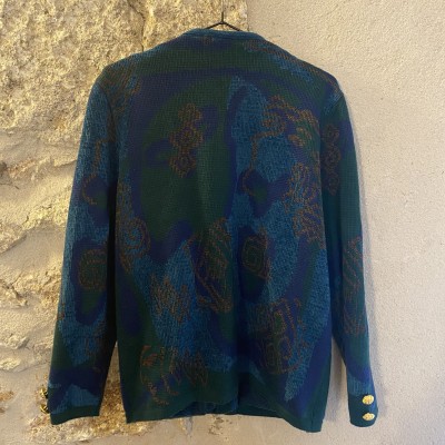 Gilet vintage imprimé M 38