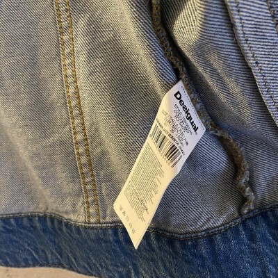 Veste jean imprimée Desigual T M 38