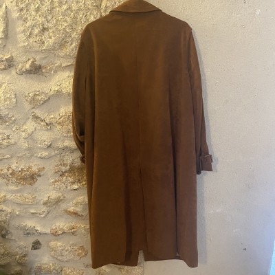 Veste longue suédine Vintage M L
