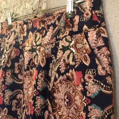 Jupe imprimé tapisserie 36 S