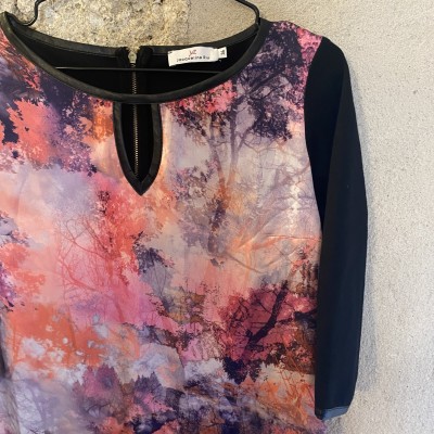 Robe colorée rose Jacqueline Riu T 36