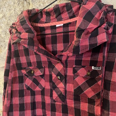 Chemisier Roxy à carreaux T XS