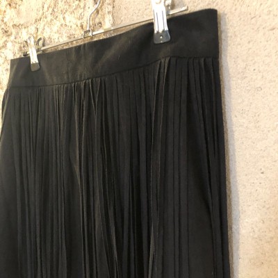 Jupe à franges Zara 36 S