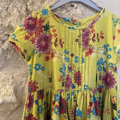 Robe à fleurs velours Marks and...