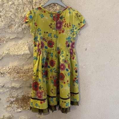 Robe à fleurs velours Marks and...