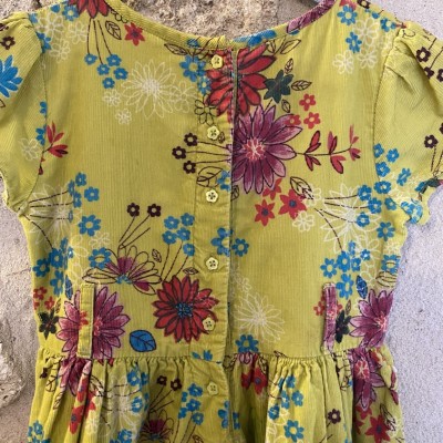 Robe à fleurs velours Marks and...