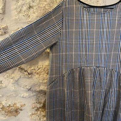 Robe mi longue à carreaux Taille 44 XXL