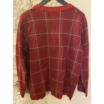 Gilet rouge vintage Griffon Taille 38 M