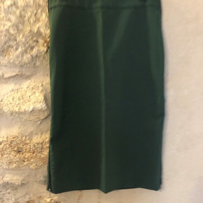 Jupe crayon vert sapin T 36 S