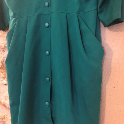 Robe Vintage bleu 38 40 M